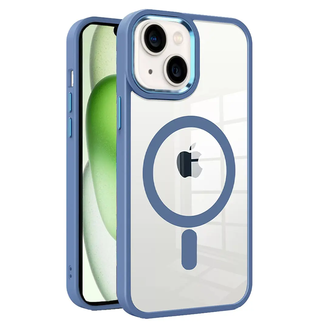 iPhone 15 Plus/iPhone 14 Plus MagSafe Clear Eco Twotone Blue